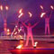 Fire shows . Gay Games Cologne 2010 . Rhine-Energy-Stadium Cologne